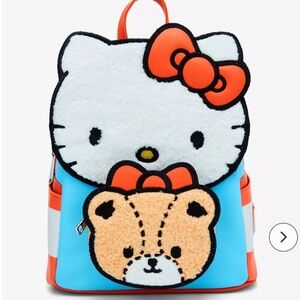 Loungefly Hello Kitty & Teddy Bear Mini Backpack